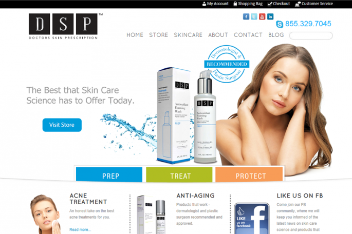 | DSP Skincare Website Image Name 