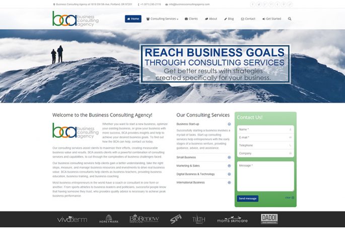  | Business Consulting Agency (BCA) Website Image Name 