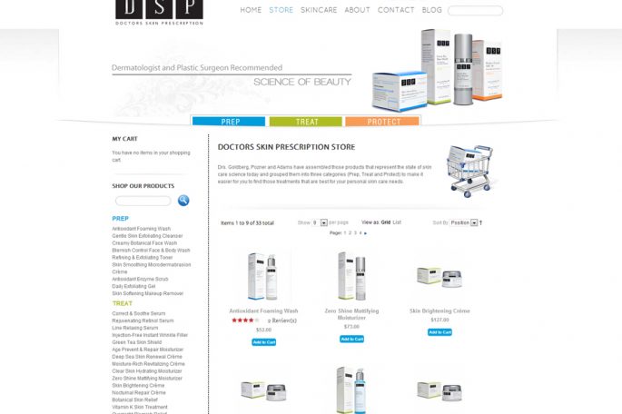  | Skin Care Storefront Design Doctors Skin Prescription Image Name 