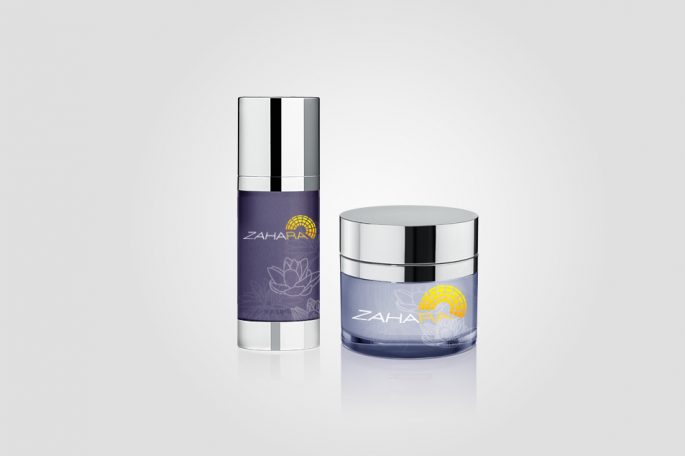  | Skin Care Packaging Design Zahara Brand Image Name 