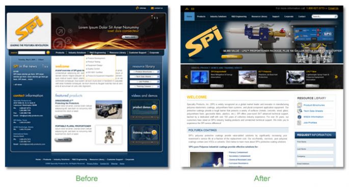 specialty-products-website-design