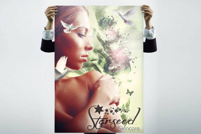  | Skin Care Poster Design Starseed Skincare Image Name 