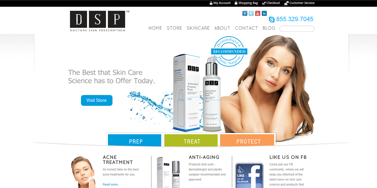 skin-care-website-design | Skin Care Ecommerce Solutions And What To Know Before Making A Decision Image Name