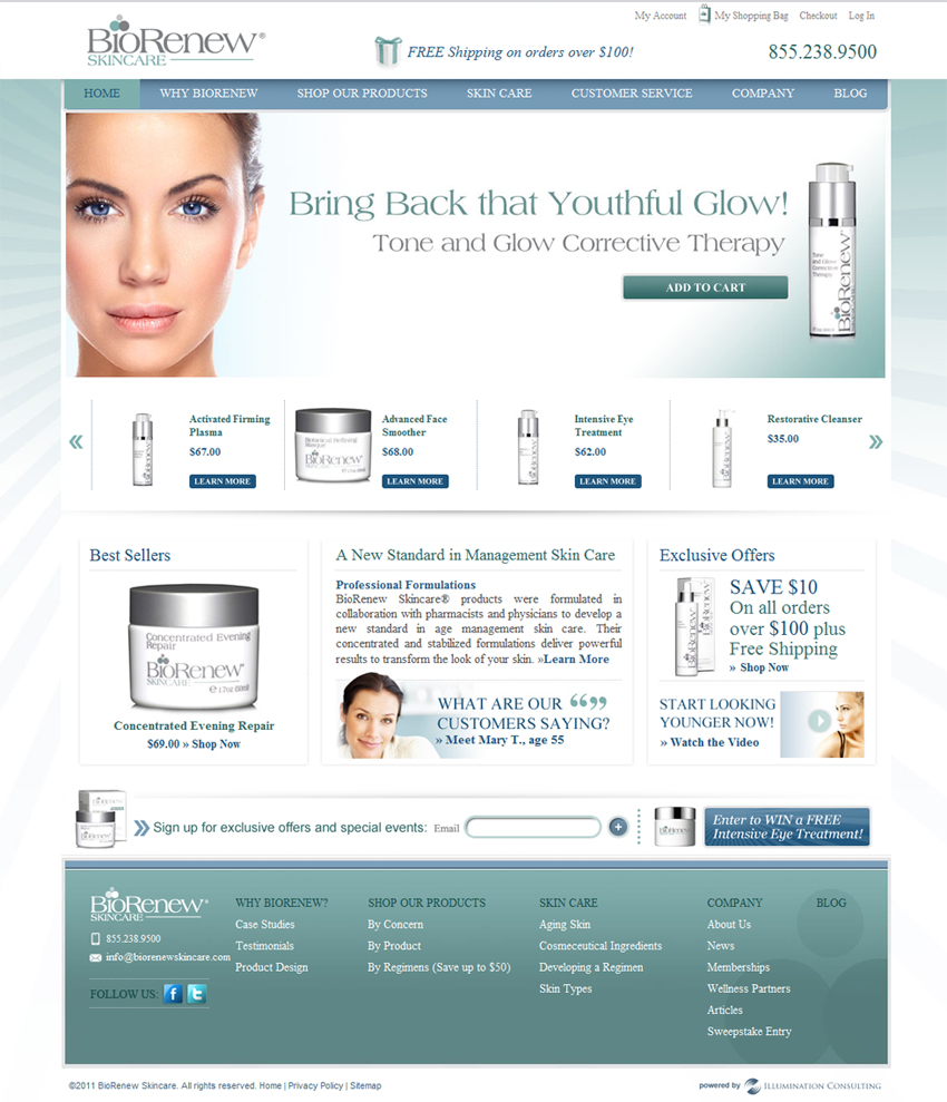 Mistake Skin Care Brands Make With site Design &
