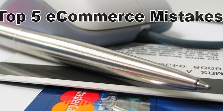 E-Commerce Mistakes With Website Design