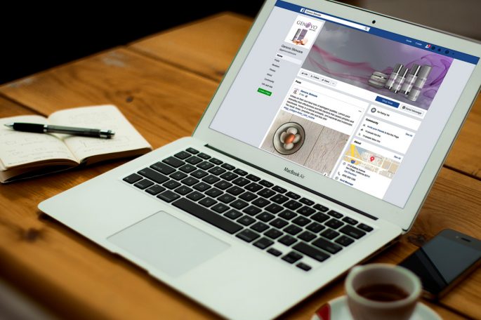 Genovo Skincare Social Media