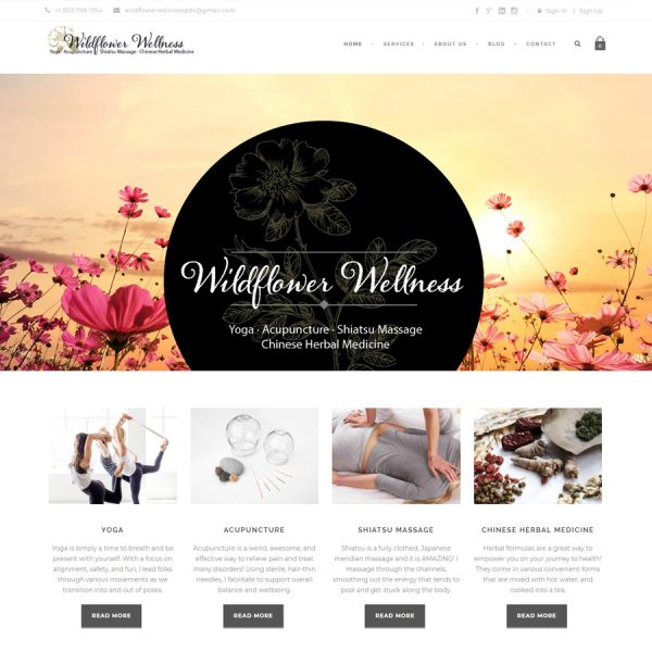 wildflowerwellness-website-design-by-illumination-consulting | Wildflower Wellness Website Image Name