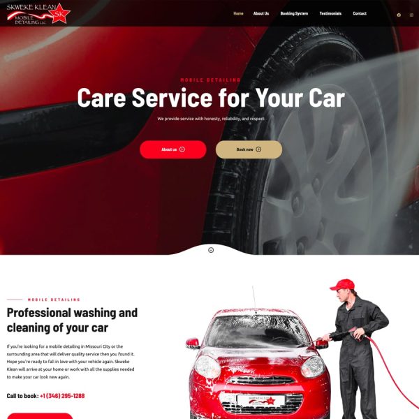  | Website Design for Skweke Klean Image Name 