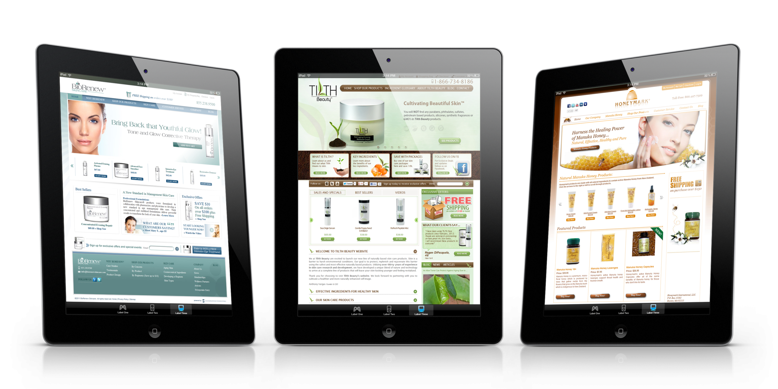 skincare-website-design | Skincare Website Lacks Sales Results Image Name