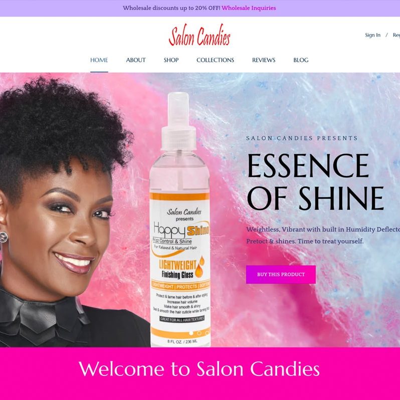  | Salon Candies Website Image Name 