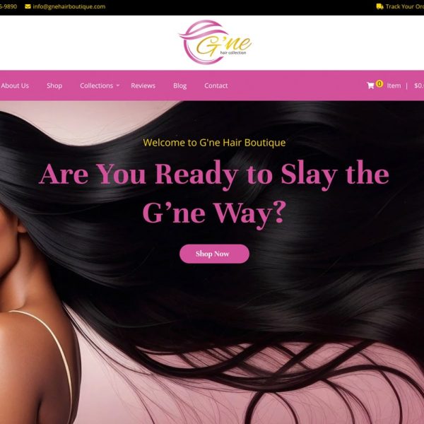  | G’ne Hair Boutique Website Image Name 