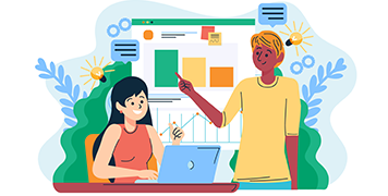 Illumination Consulting Graphic Design Services Discuss Plan