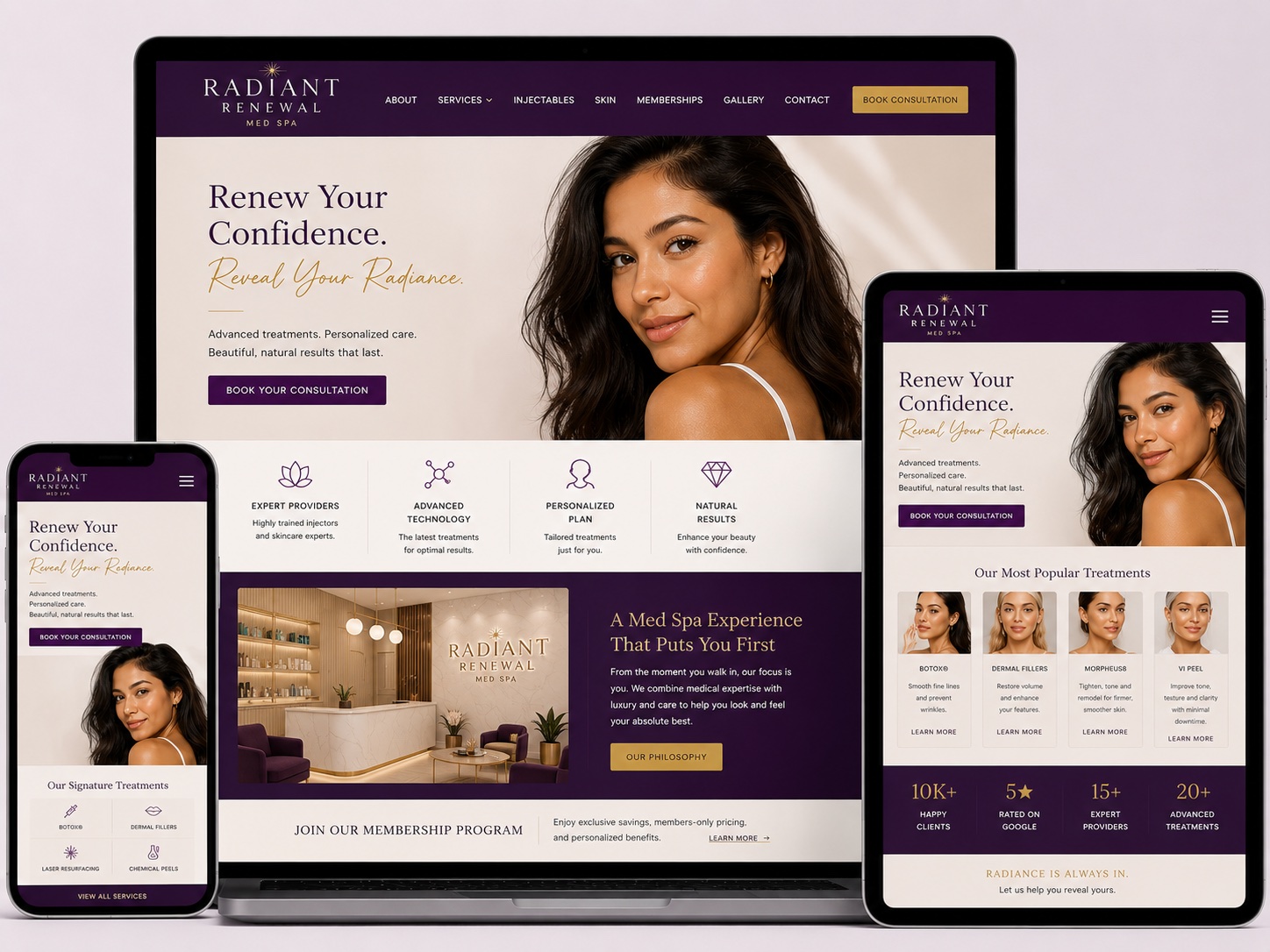Before and After - Radiant Med Spa - After