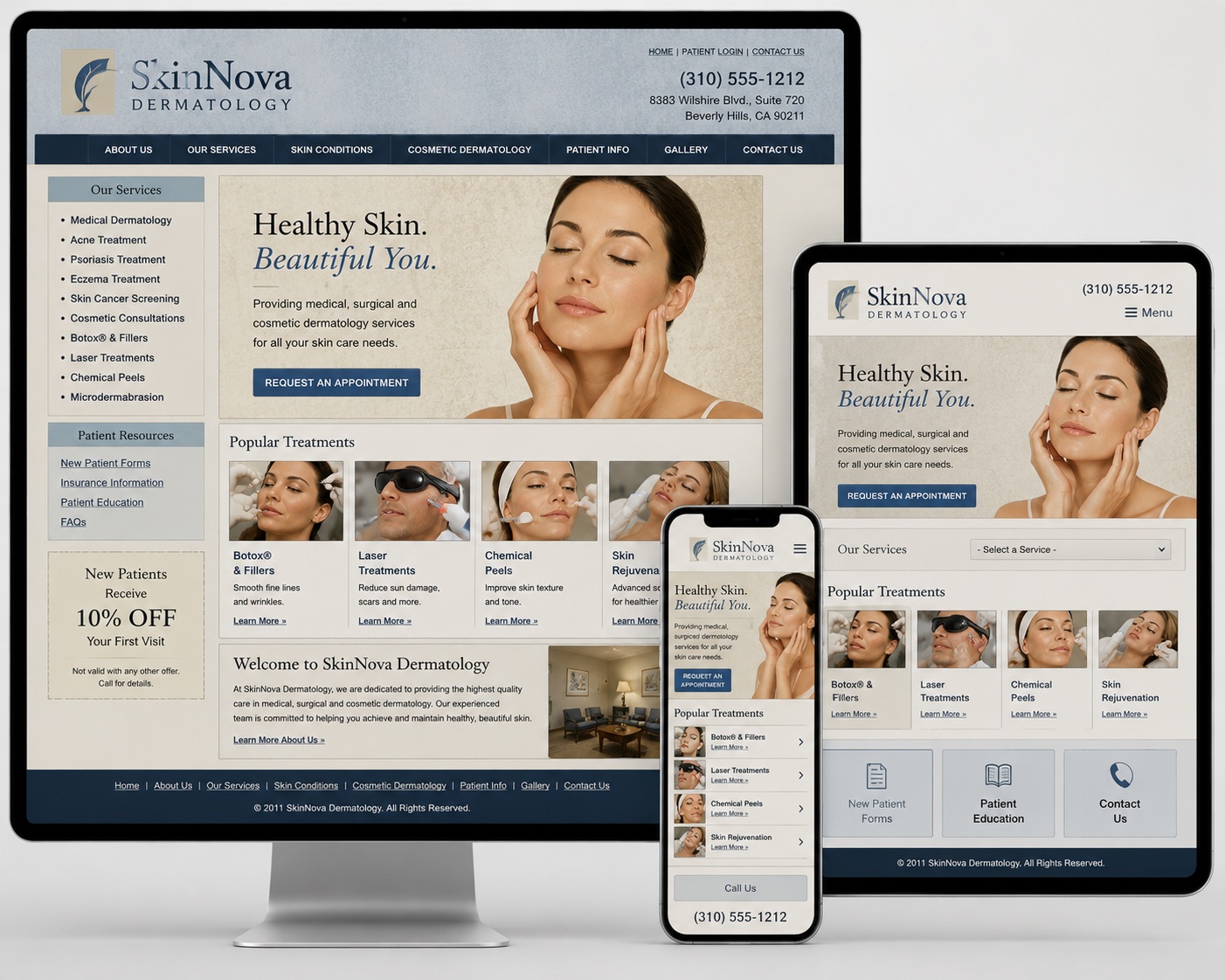Before and After - SkinNove Dermatology - Before