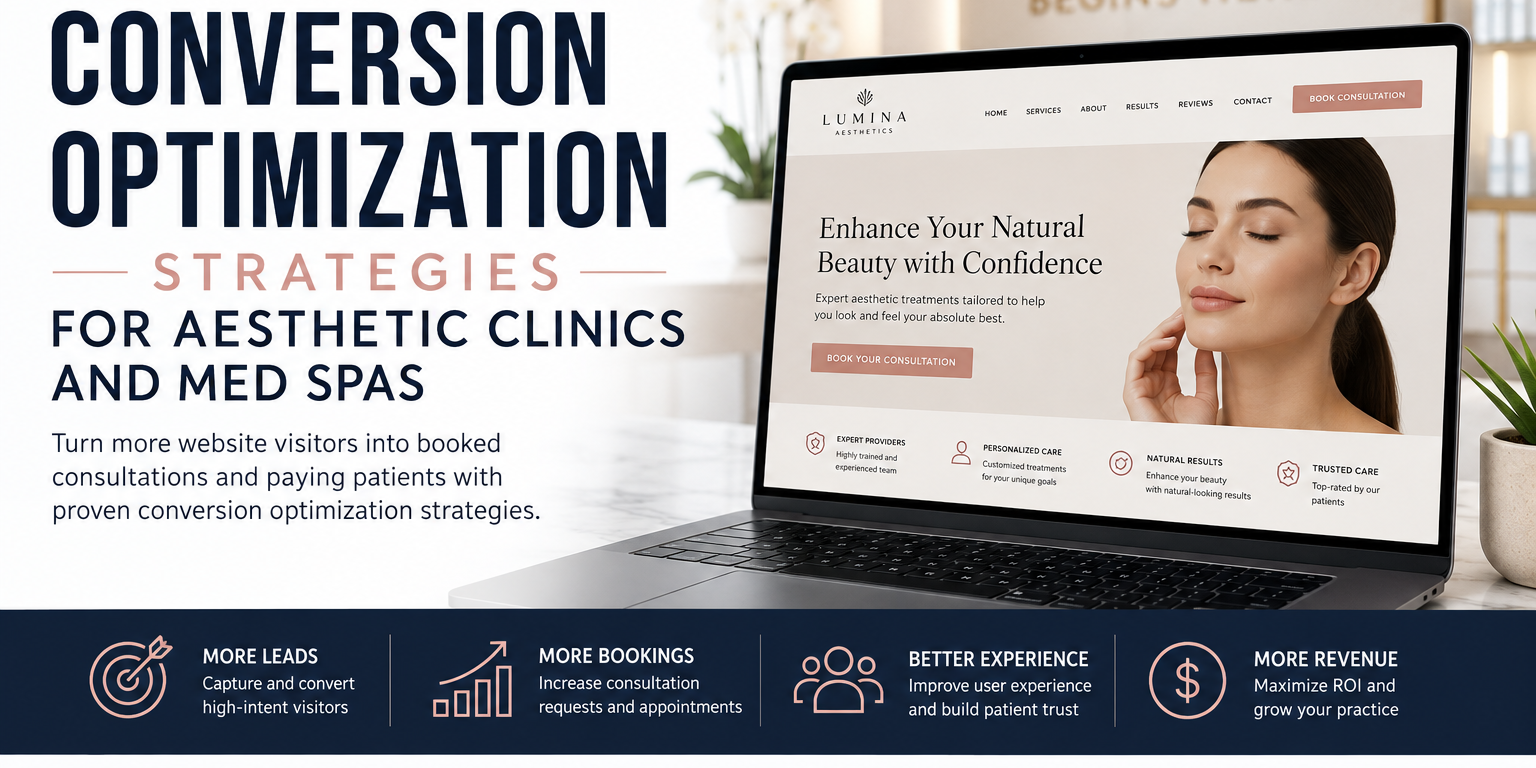 Conversion Optimization Strategies for Aesthetic Clinics Conversion Optimization Strategies for Aesthetic Clinics