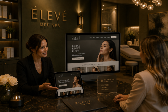 Eleve Med Spa Client By Illumination Consulting