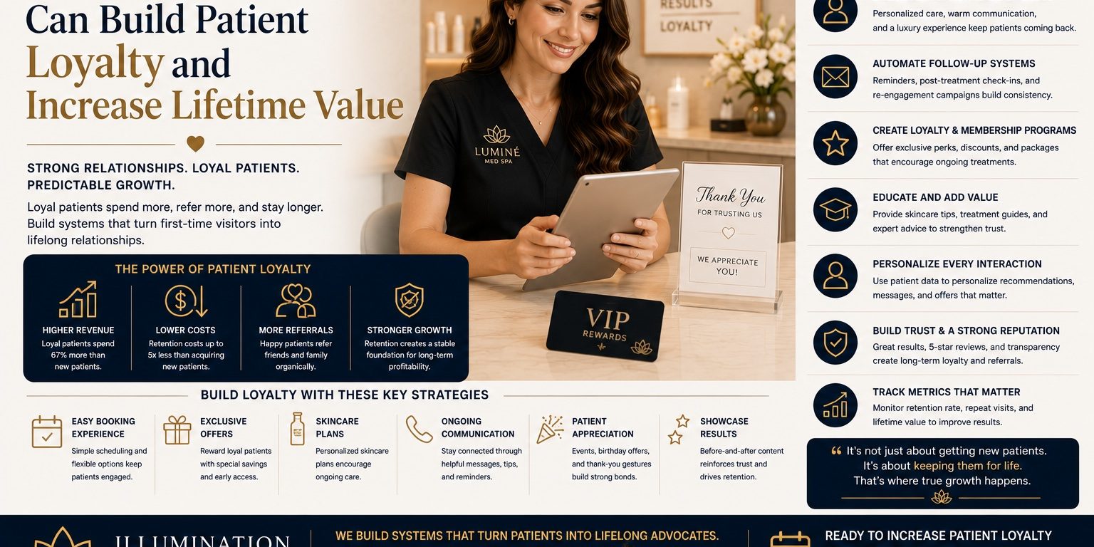 How Aesthetic Clinics Can Build Patient Loyalty How Aesthetic Clinics Can Build Patient Loyalty