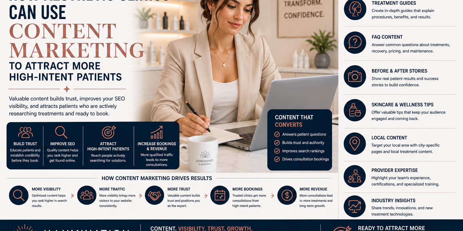 How Aesthetic Clinics Can Use Content Marketing