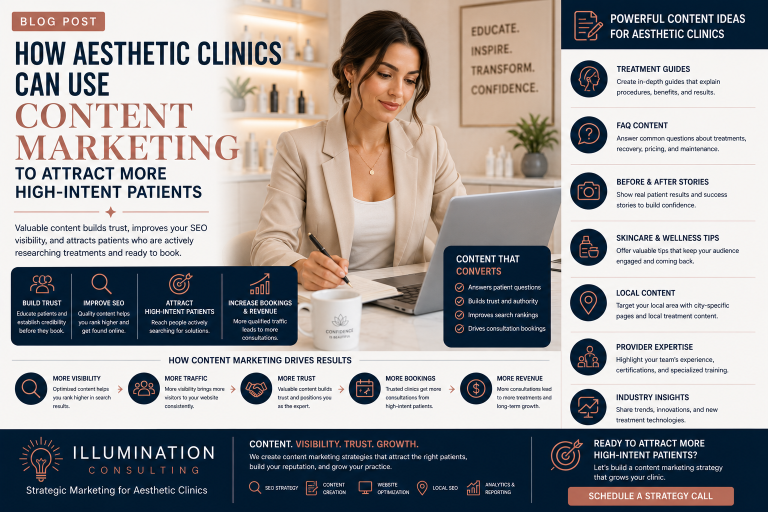 How Aesthetic Clinics Can Use Content Marketing