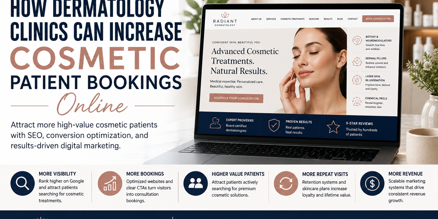 How Dermatology Clinics Can Increase Cosmetic Patient Bookings How Dermatology Clinics Can Increase Cosmetic Patient Bookings