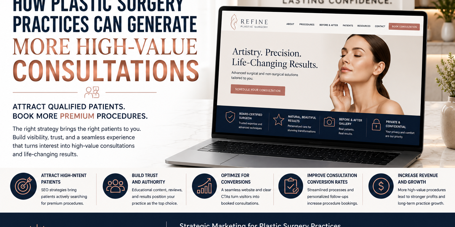 How Plastic Surgery Practices Can Generate More Consultations