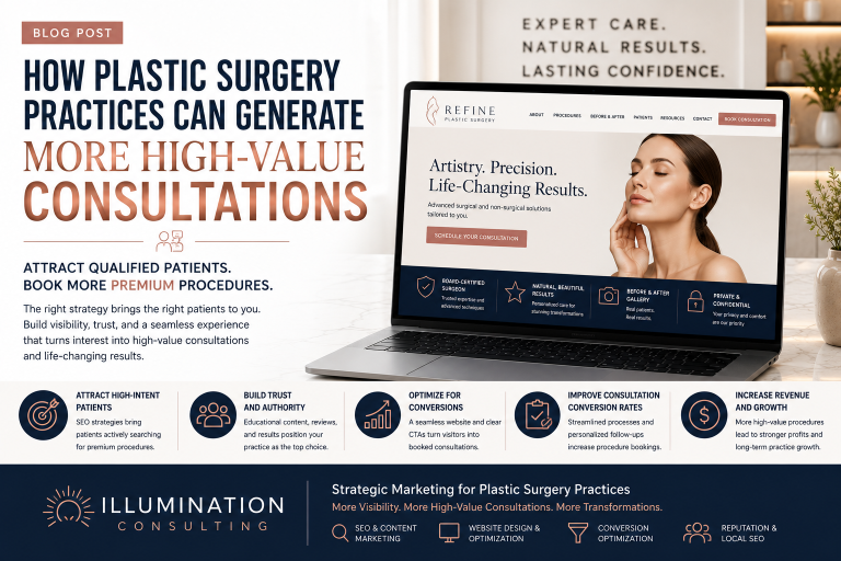How Plastic Surgery Practices Can Generate More Consultations