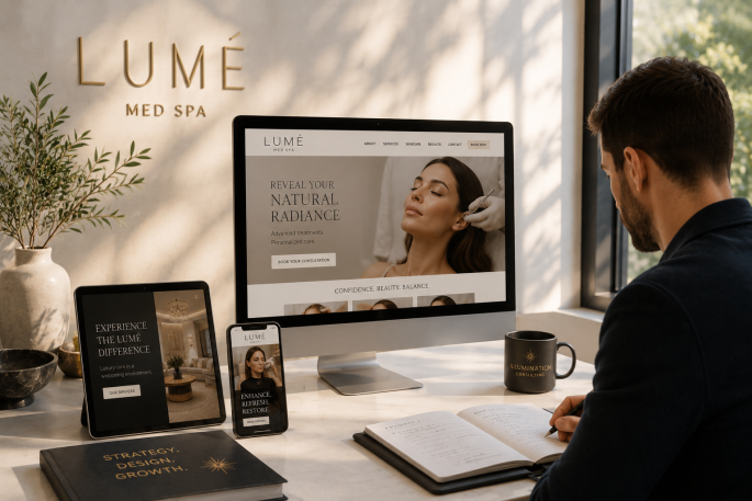 Lume Med Spa Website Project