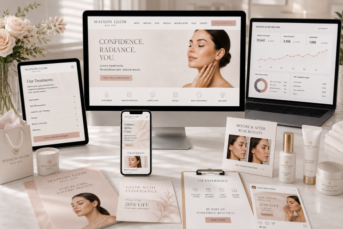 Maison Glow Med Spa Client