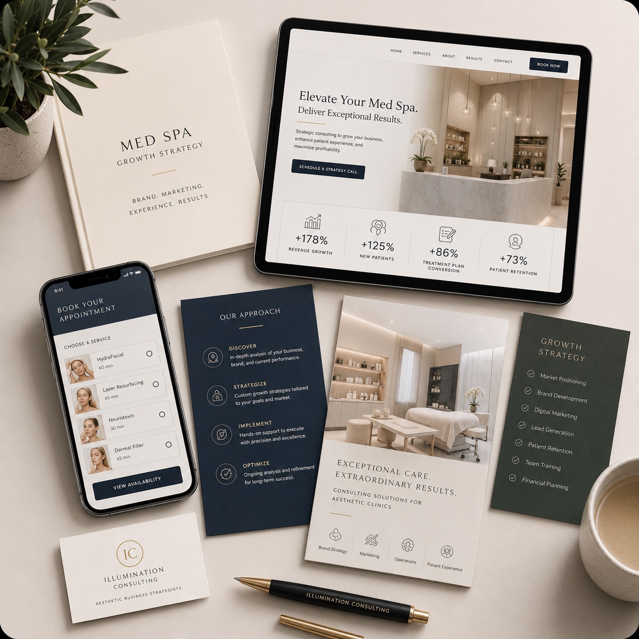 Med Spa Business Consulting Services Client 1