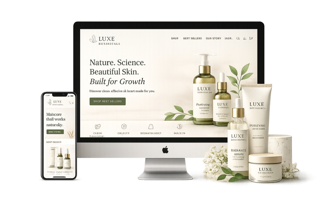 Right Hero Item Skincare Portfolio