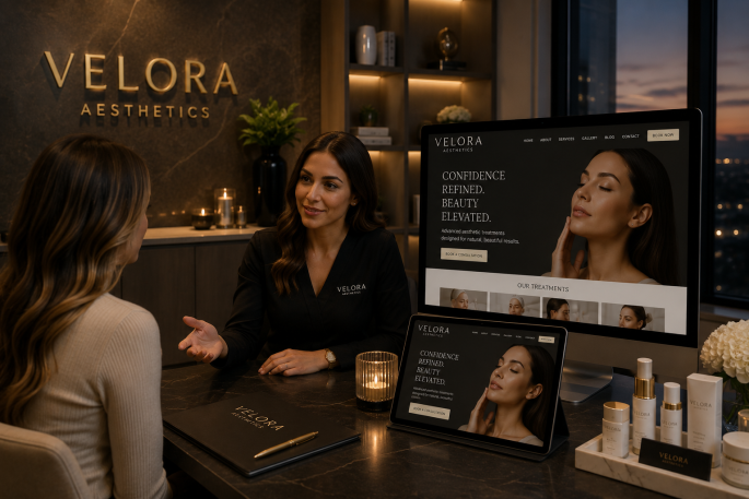 Velora Aesthetics Digital Presence