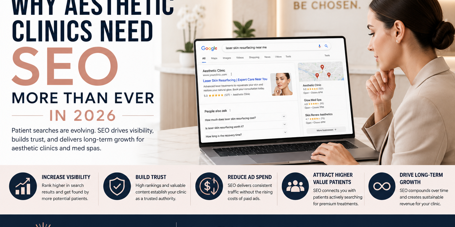 Why Aesthetic Clinics Need SEO More Than Ever in 2026