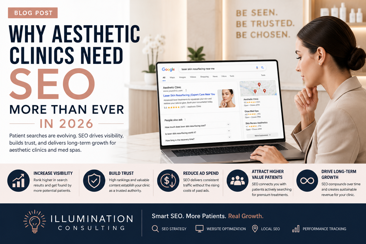 Why Aesthetic Clinics Need SEO More Than Ever in 2026 Why Aesthetic Clinics Need SEO More Than Ever in 2026