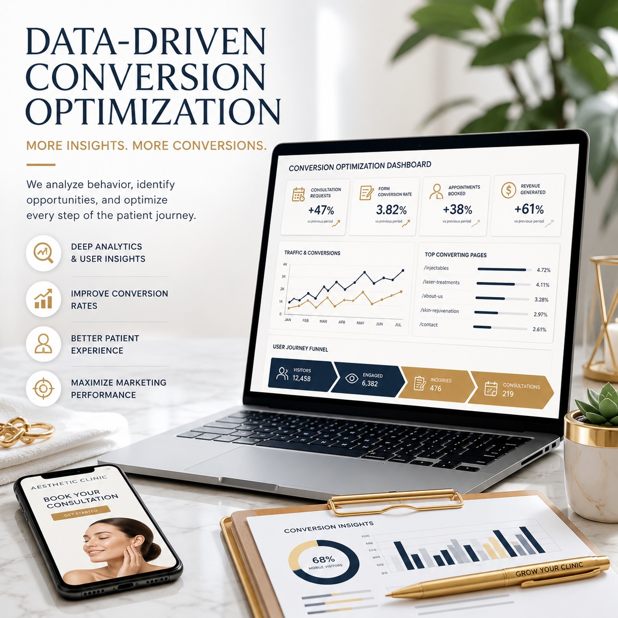 Conversion Optimization For Aesthetic Clinics By Illumination Consulting Conversion Optimization for Aesthetic Clinics By Illumination Consulting