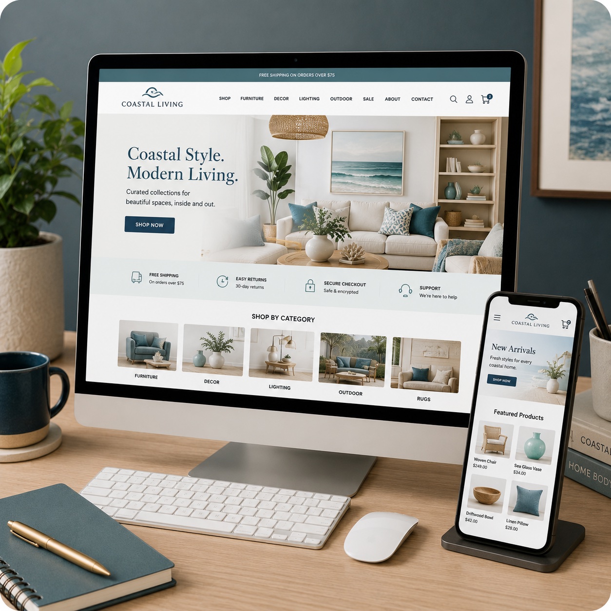 Ecommerce Website Design By Illumination Consulting