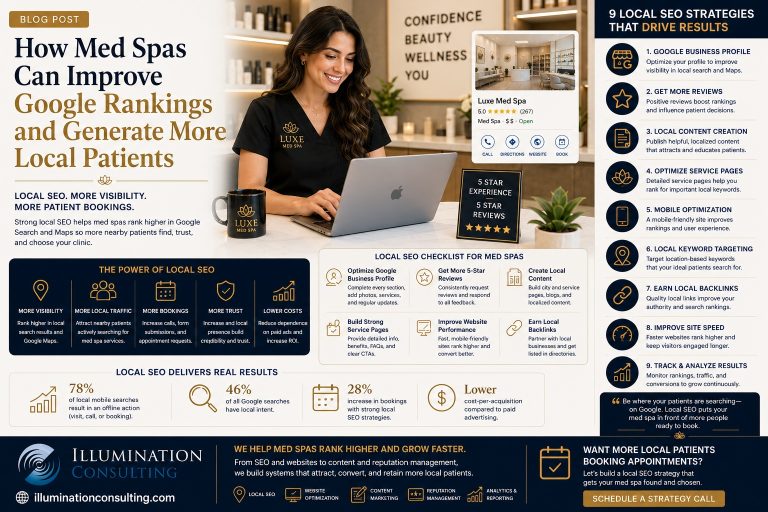 How Med Spas Can Improve Google Rankings
