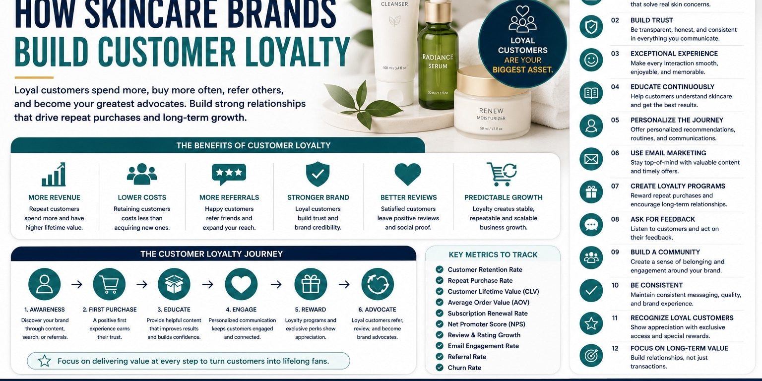 How Skincare Brands Build Customer Loyalty
