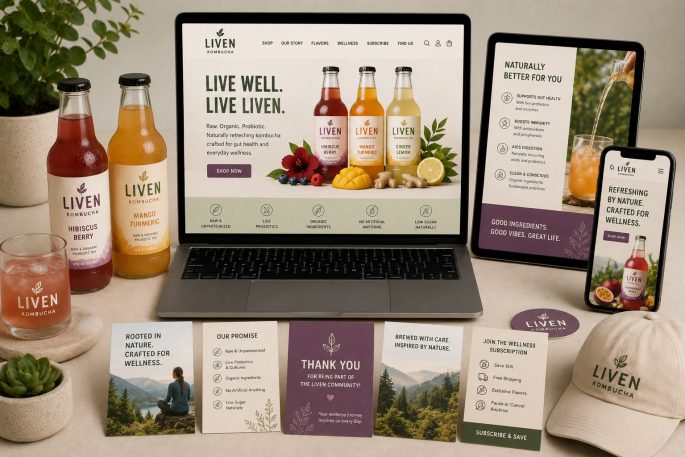 Liven Kombucha Client By Illumination Consulting