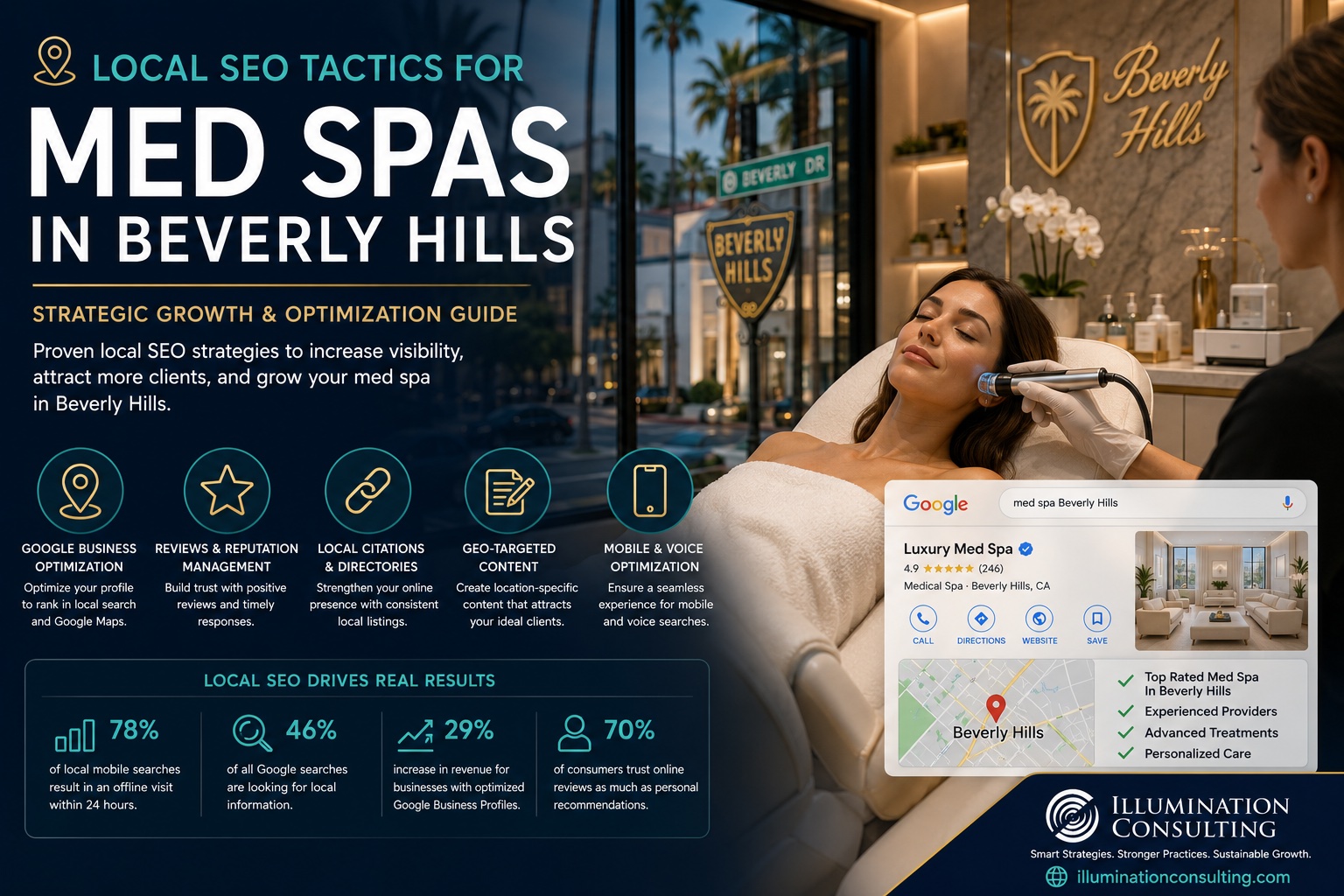 Local SEO Tactics for Med Spas in Beverly Hills