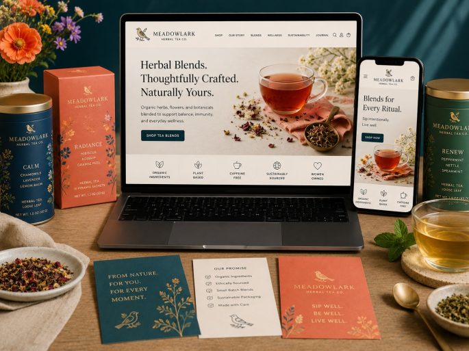 Illumination Consulting | Meadowlark Herbal Tea Image Name Meadowlark Herbal Tea Client By Illumination Consulting