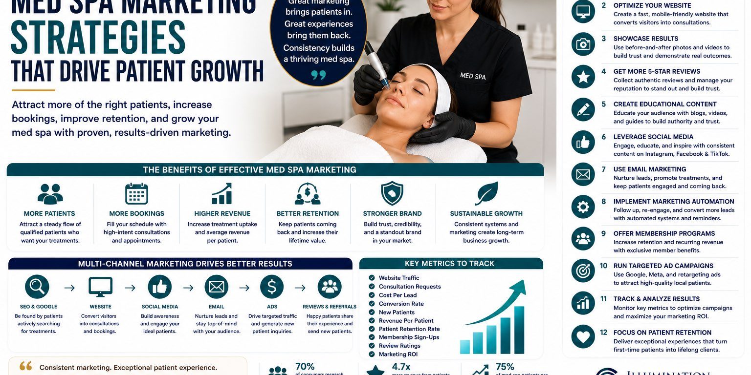 Med Spa Marketing Strategies That Drive Patient Growth