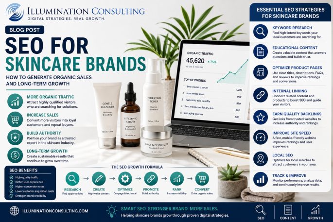 SEO for Skincare Brands: How to Generate Organic Sales