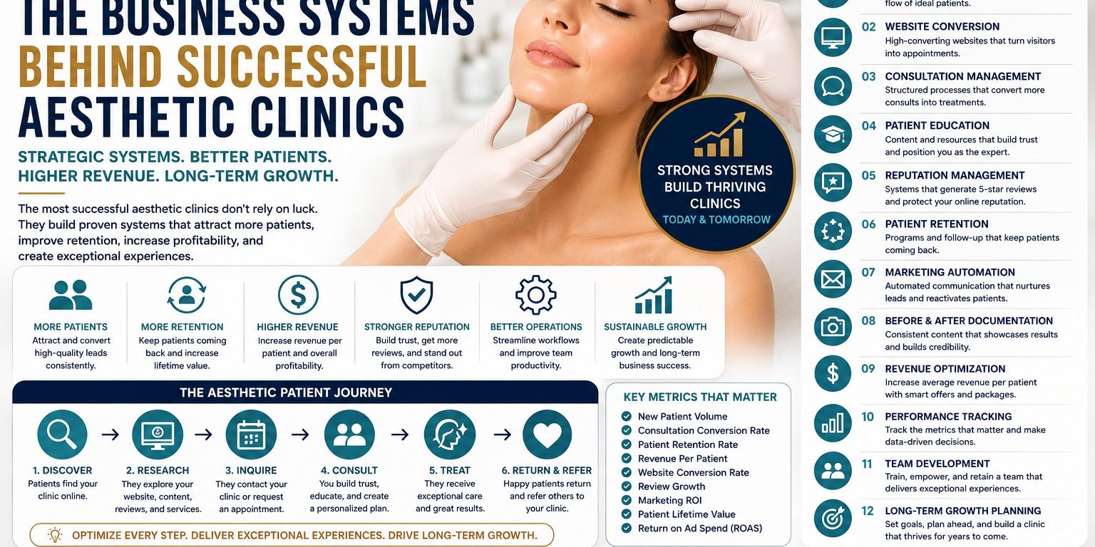 The Business Systems Behind Successful Aesthetic Clinics
