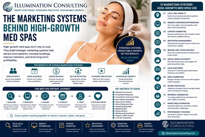 The Marketing Systems Behind High-Growth Med Spas