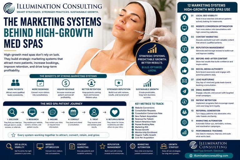 The Marketing Systems Behind High-Growth Med Spas