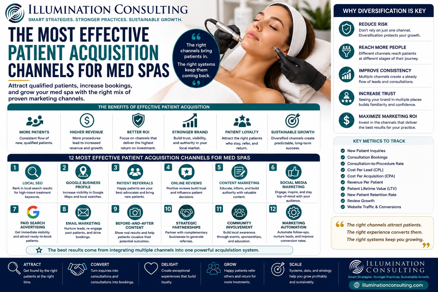 The Most Effective Patient Acquisition Channels for Med Spas