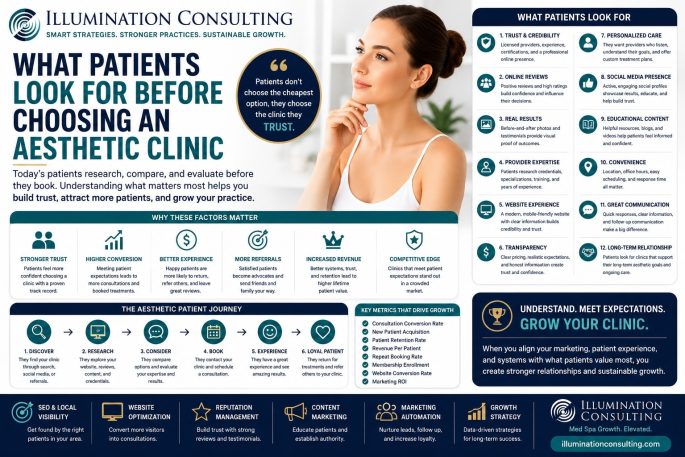 What Patients Look for Before Choosing an Aesthetic Clinic