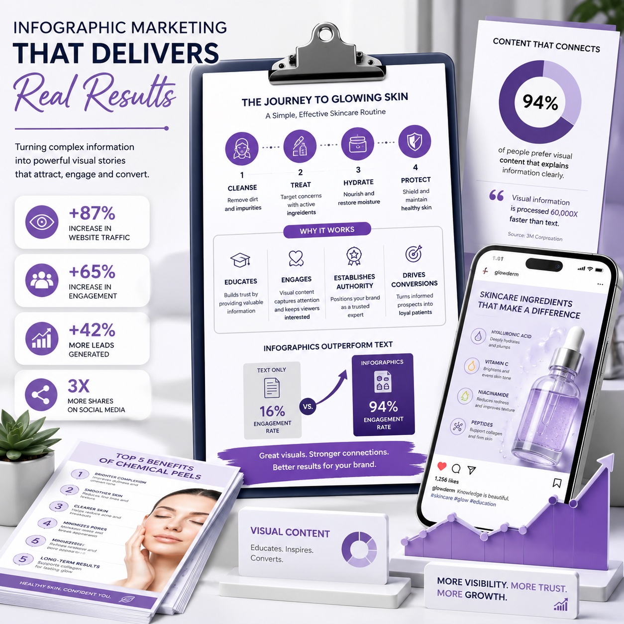 Infographics Marketing Services By Illumination Consulting infographics marketing services by Illumination Consulting