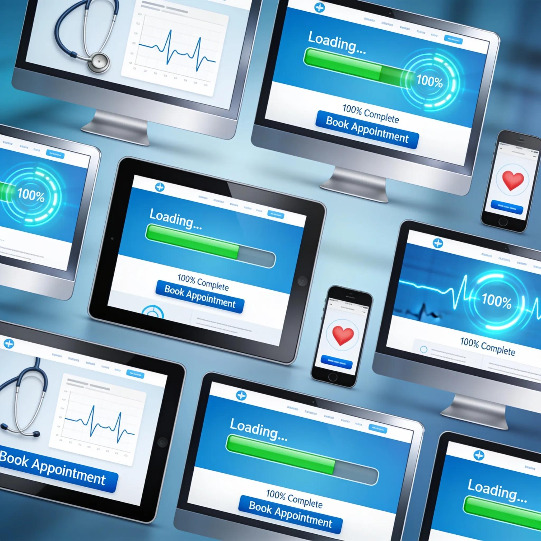 1ff75266 A840 4ad4 8e5c 3c48d9e73486 Devices showcasing fast-loading healthcare websites for optimal patient engagement.