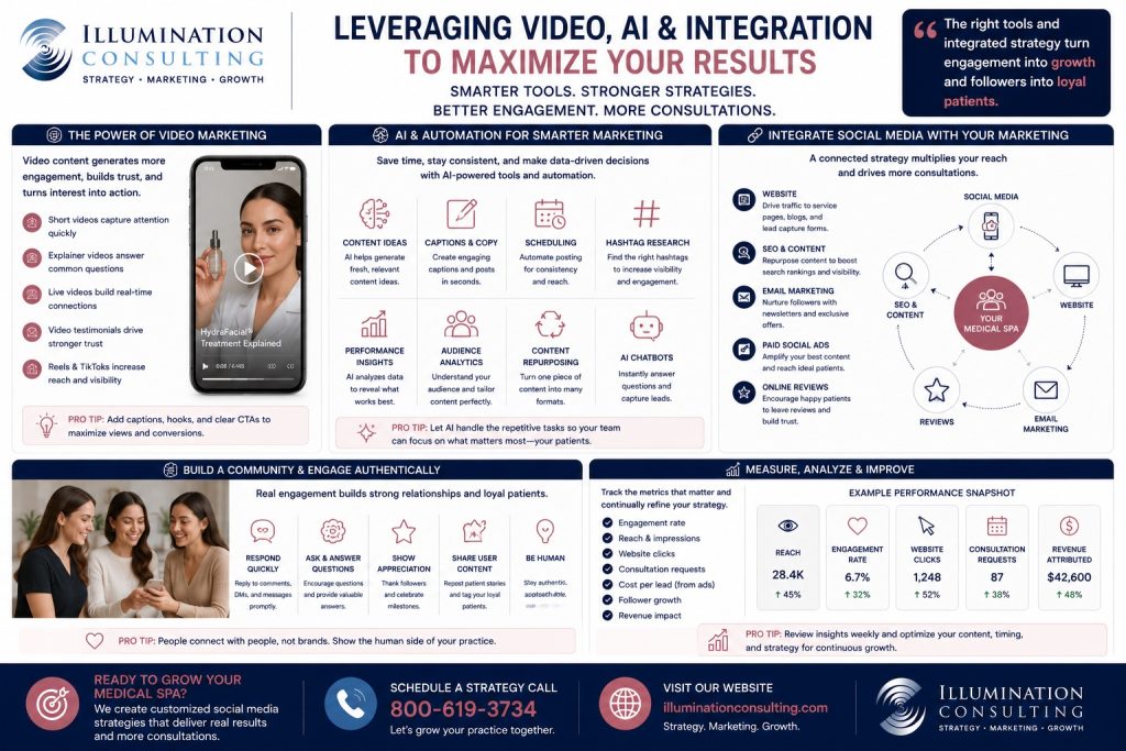 AI and Social Media Marketing for Med Spas